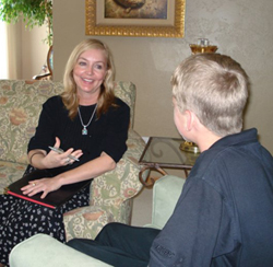 Suzanne Simpson and client